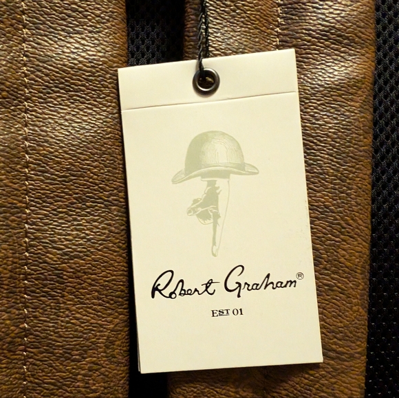 Robert Graham leather backpack - Picture 5 of 7